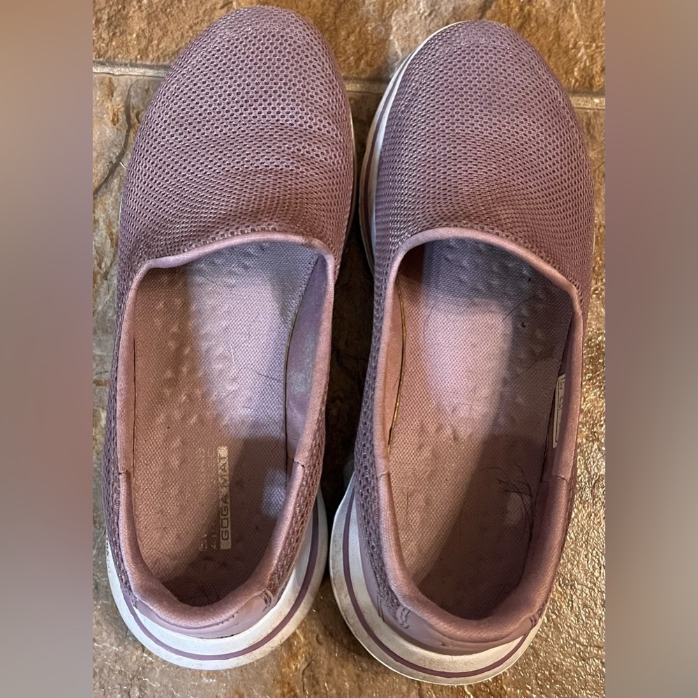 Skechers Women's Lavender Slip-On Sneakers - Picture 2 of 7
